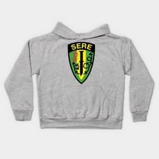 SERE School Logo design for apparel and mugs Kids Hoodie